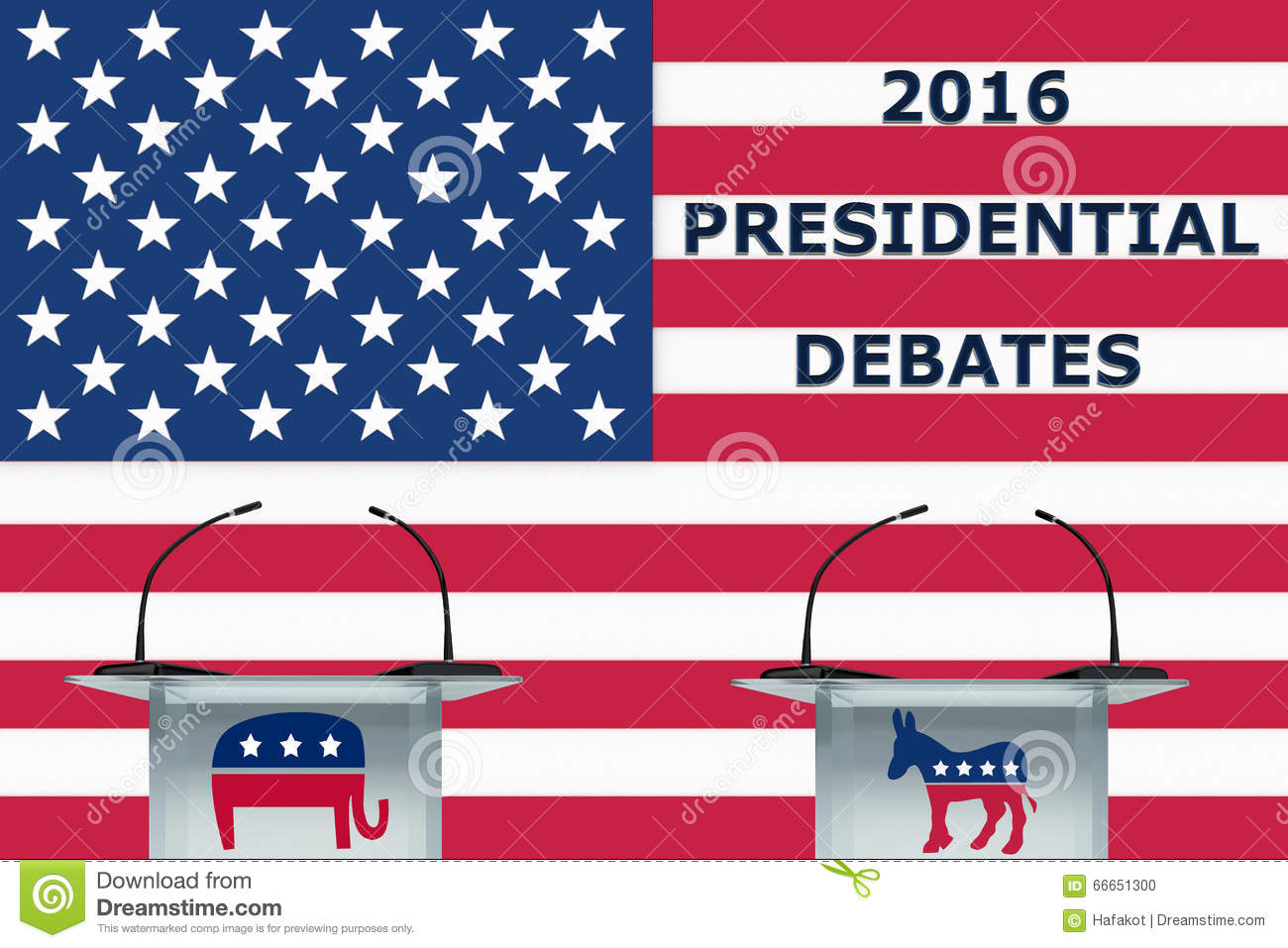 Presidential Debate October 19, 2016 between Hilary Clinton and Donald Trump